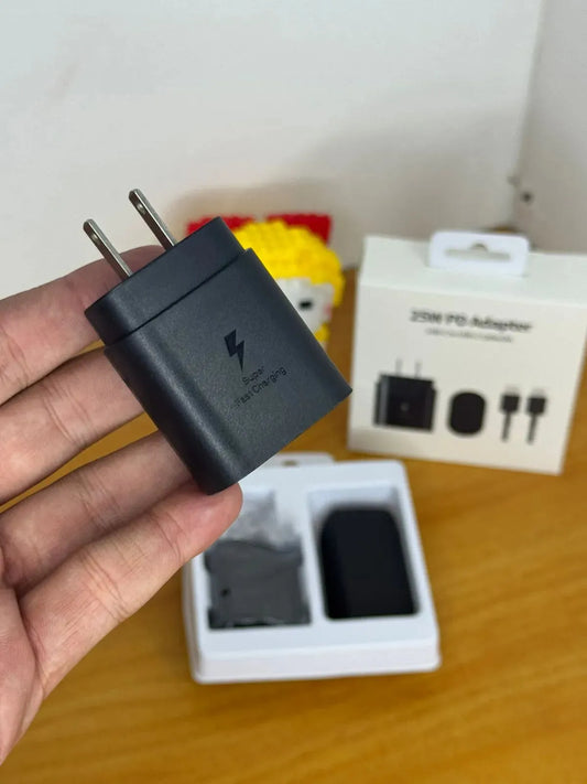 cargador 25w samsung tipo c