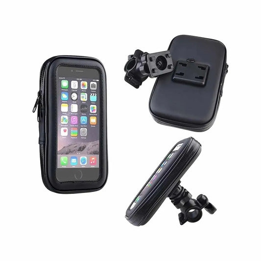 soporte celular de cierre para moto y cicla