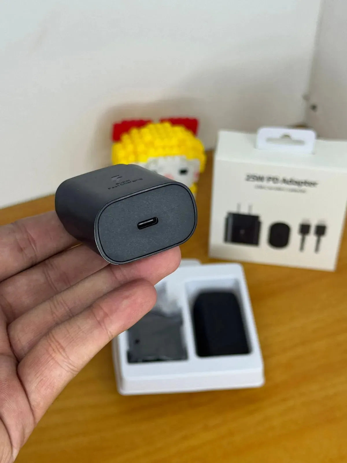 cargador 25w samsung  tipo c